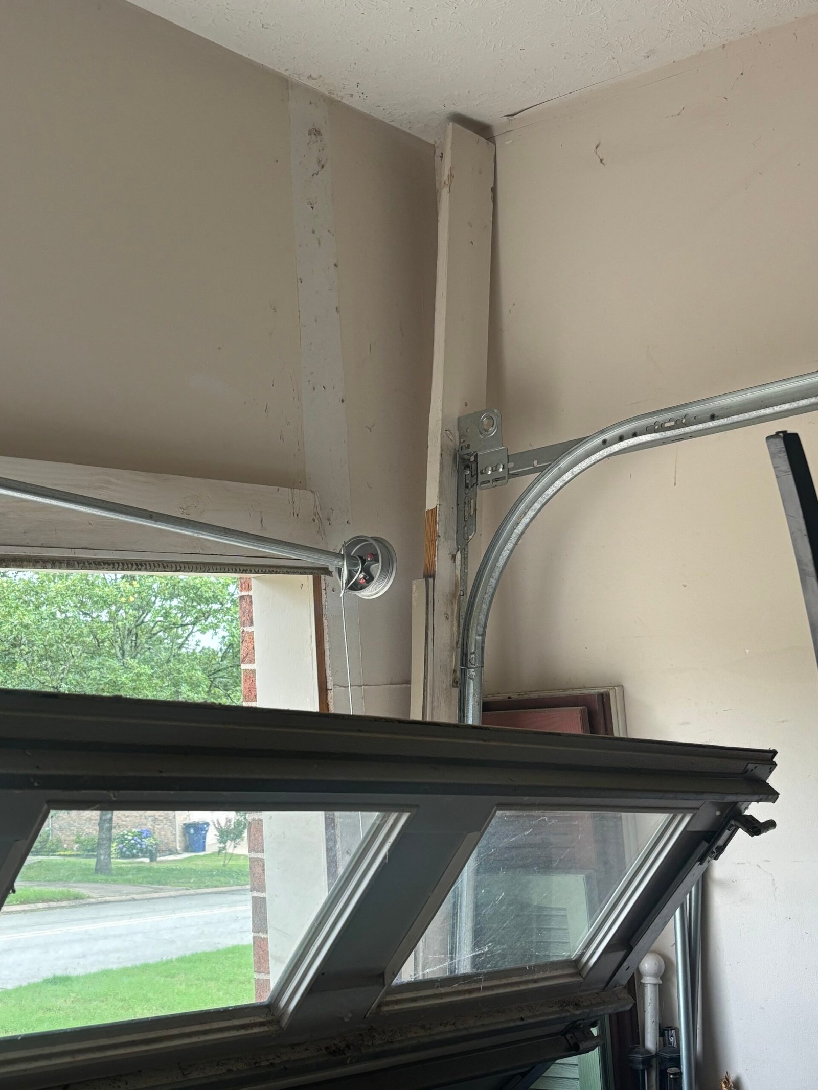 Garage door cable and hardware close-up — Direct Service Little Rock AR